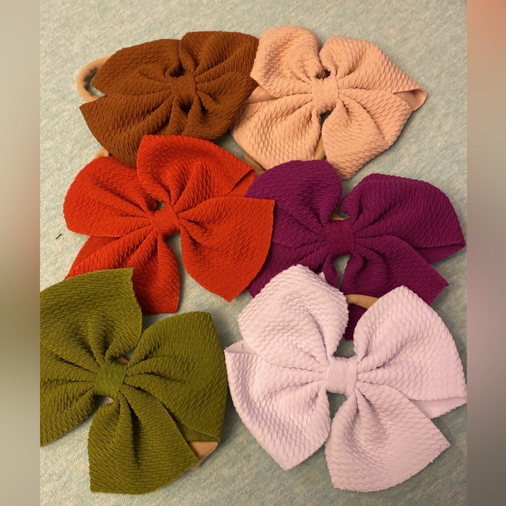 Baby headband bows
